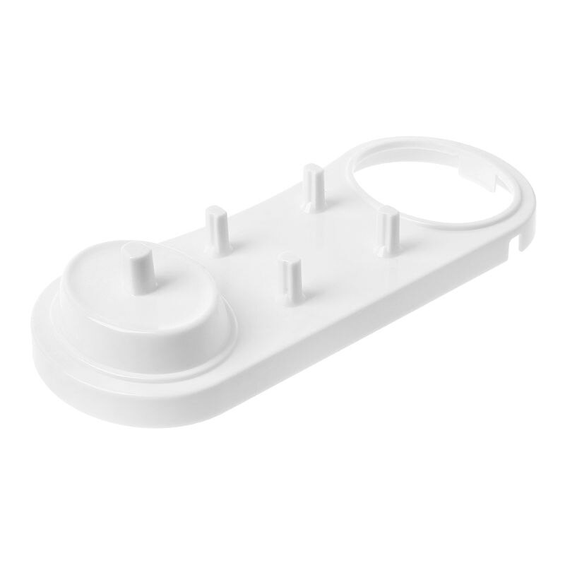 Soporte eléctrico para cepillo de dientes, soporte para cabezal de cepillo de baño, 4 cabezales y 1 cepillo de dientes y 1 cargador