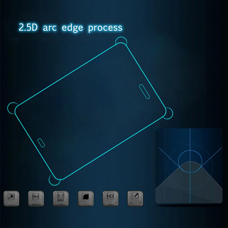 Tempered Glass For Samsung Galaxy Tab E 8.0 9.6 inch T560 T561 S3 9.7 inch S2 8.0 10.1 S 8.4 10.5 Tablet Screen Protector Flim