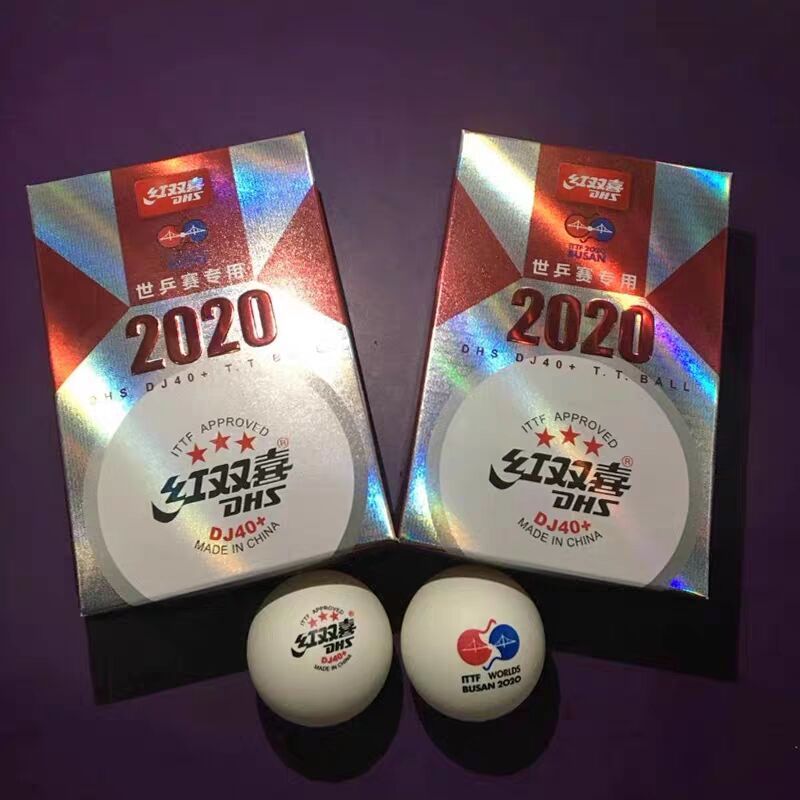 Bola de tenis de mesa DHS DJ40 para los Juegos Olimpicos de Tokio, aprobado por ITTF, gira mundial de , plástico ABS DHS 3 Star Pelotas de Ping Pong: DJ40W12PCS