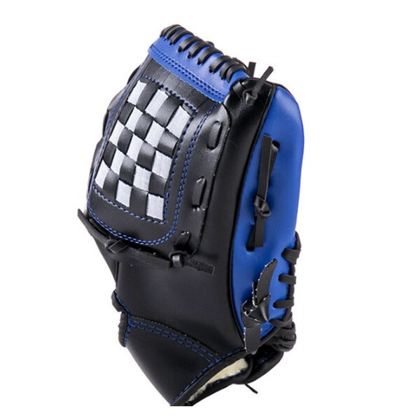 Training Baseball Gloves Baseball and Softball Glove Field Master Baseball and Softball Mitt: Blue