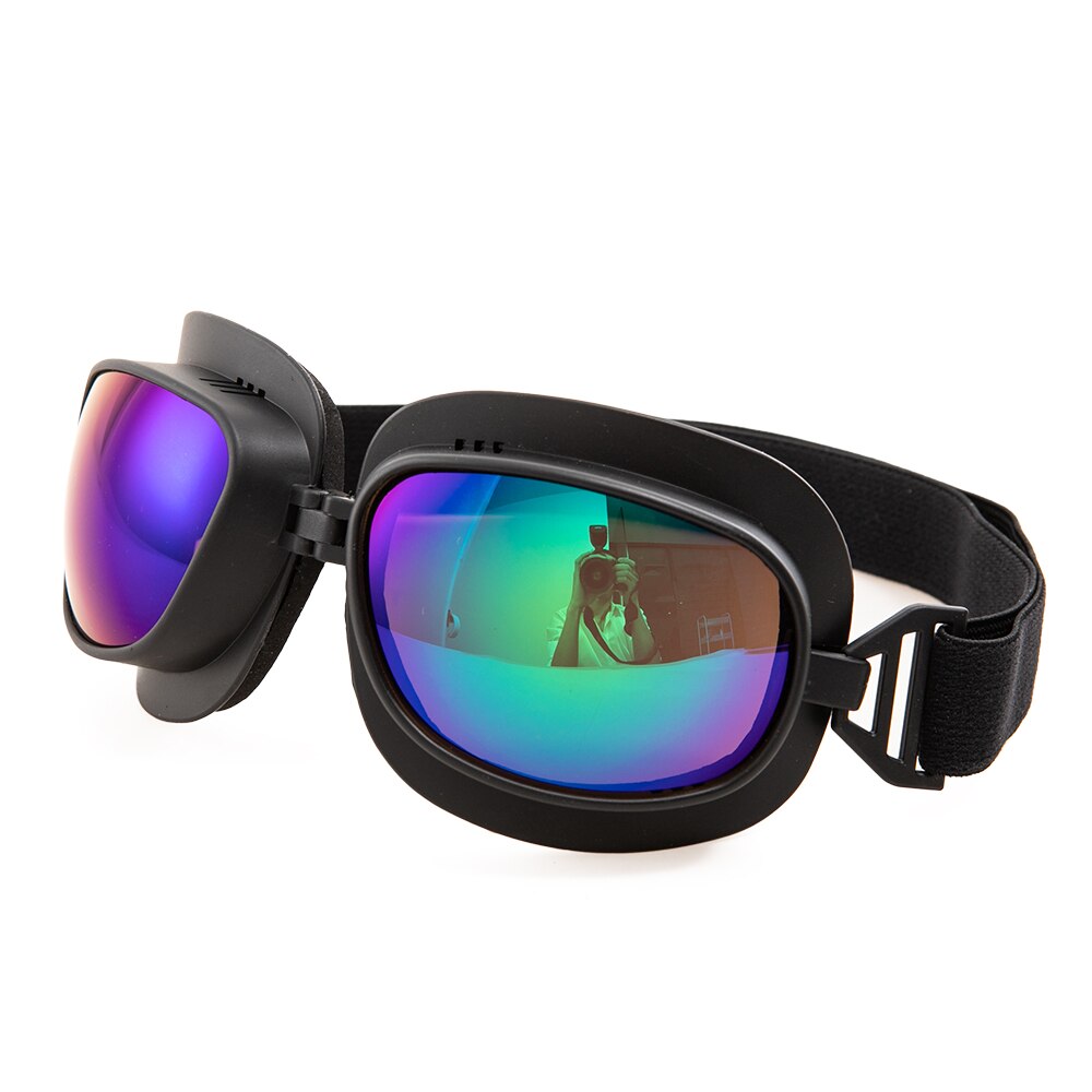 Yijia Optical Motocicleta Goggles Areia Outdoor Óculos de bicicleta para Half Ca