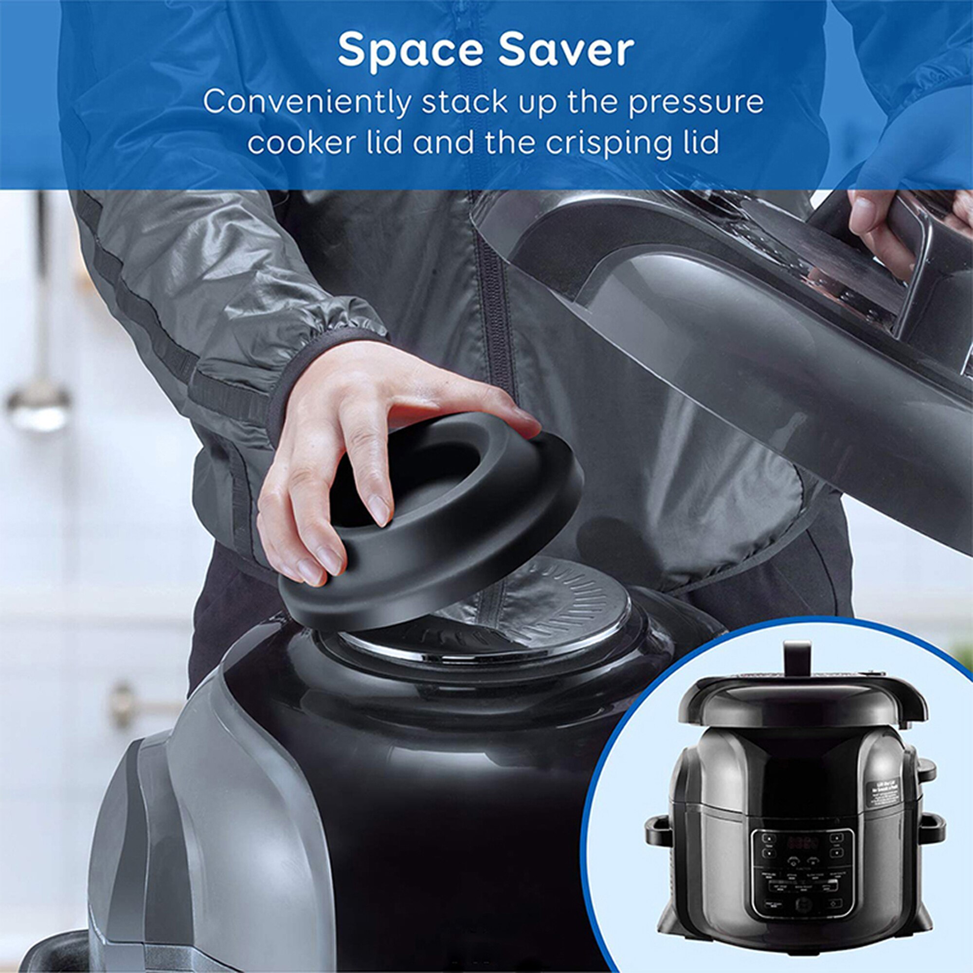 Airfryer deksels pad siliconen meerkleurige veilige potdeksel ondersteuning pad compatibel met airfryer keukenbenodigdheden