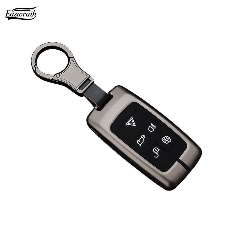 Auton silikonimetalli avaimenperäkotelon pidike land rover range rover discovery 5 sport evoque freelander 2 velar avainsuojalle