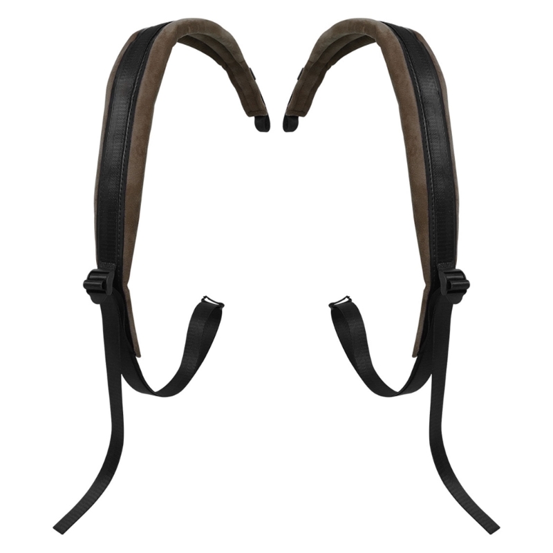 Adjustable Accordion Shoulder Straps Comfortable Harness Accordion Instruments Acessories Suitable for Easy Installation: WHITE