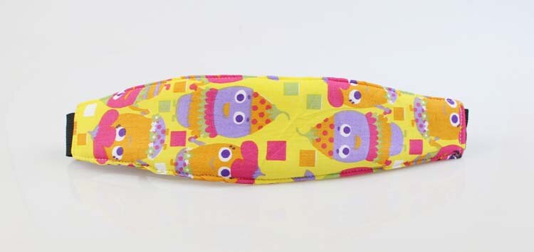 Babyzitje Hoofd Ondersteuning Baby Auto Slaap Klepstandsteller Bevestigingsriem Verstelbare Baby Safty Kussens: eggplant