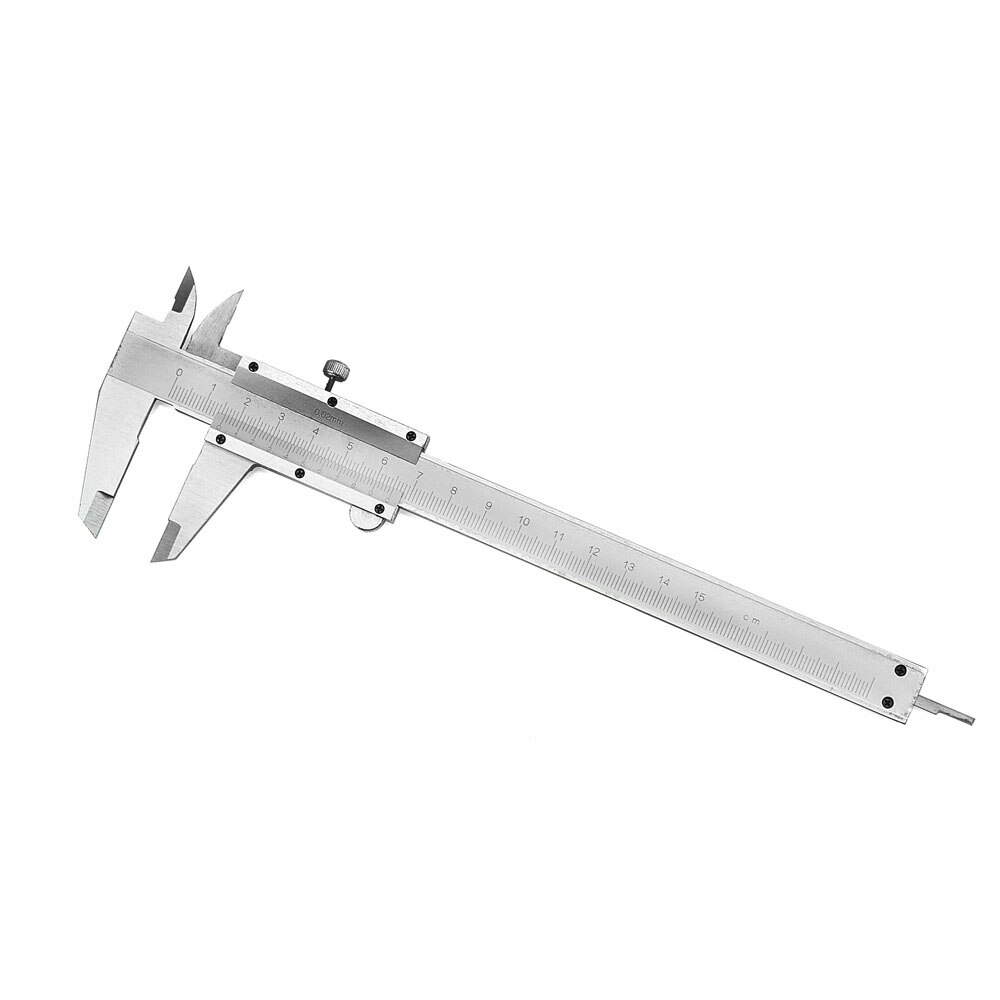 NEWACALOX Metal Calipers 6 inch 150 mm Vernier Digital Electronic Caliper Ruler Measurement Tool: Default Title