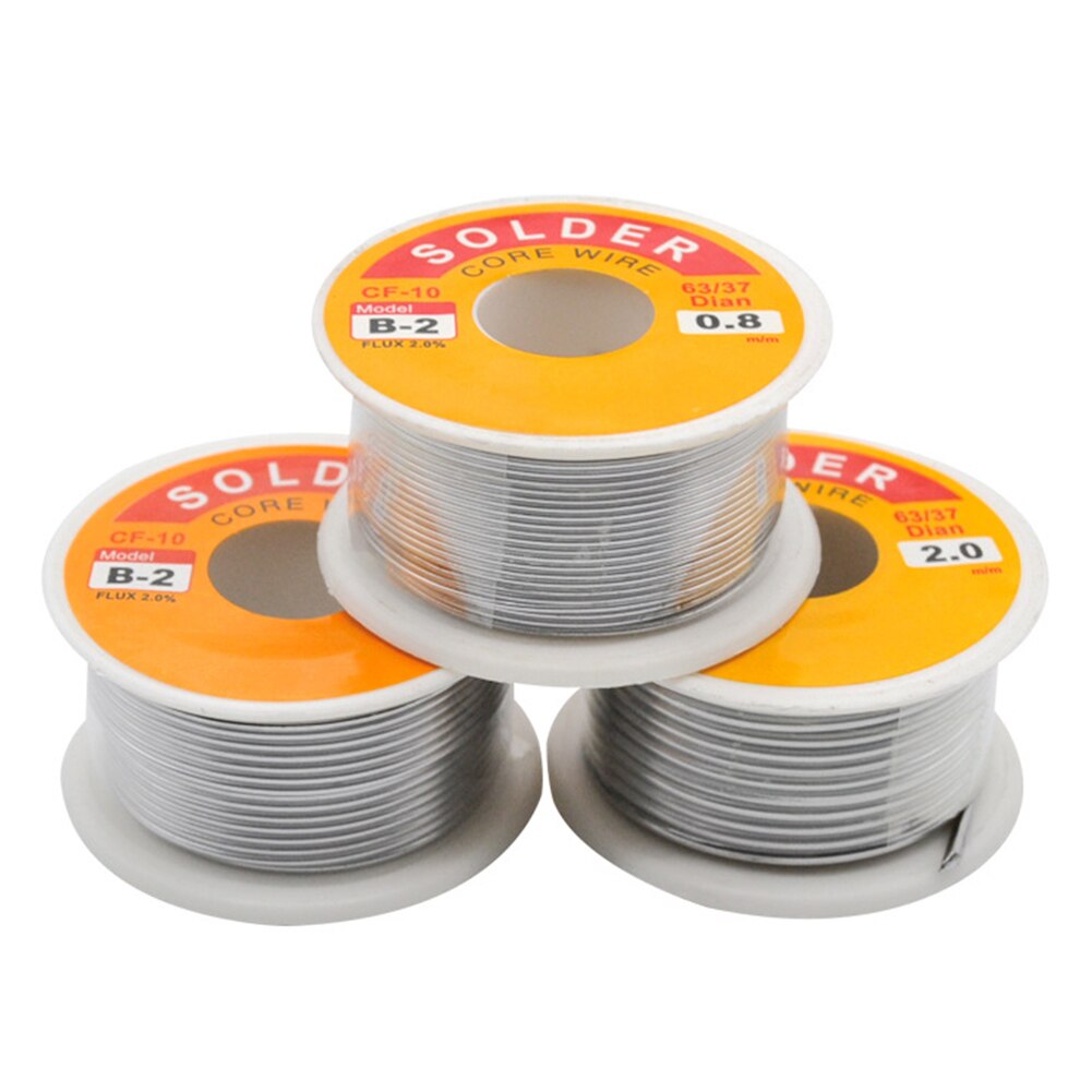 50g 0.3/0.4/0.5/0.6/0.8/1.0mm tin lood tin draad gesmolten hars kern soldeer tin draad spoel desoldeerpomp lassen soldeergereedschap