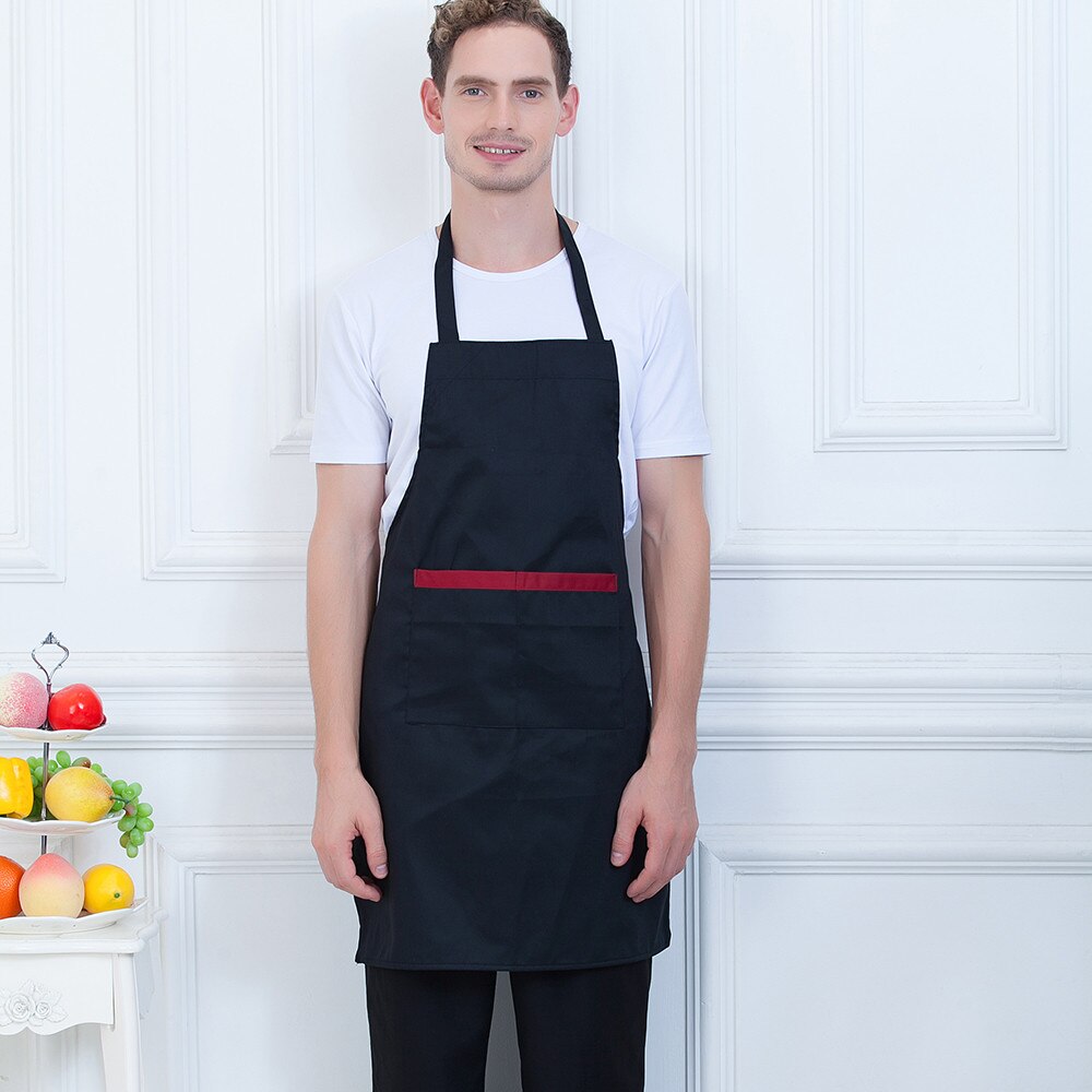 Unisex Food Service Cafe Bakery Waiter Work Apron Chef Kitchen Home Cooking Cafe Bakery Wear Uniform
