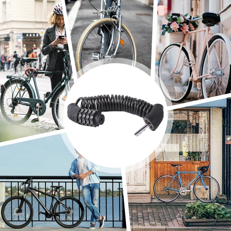 Cerradura de cadena para patinete, cerradura de cadena para patinete eléctrico, cerradura de cable combinada, cerradura de seguridad antirrobo para motocicleta