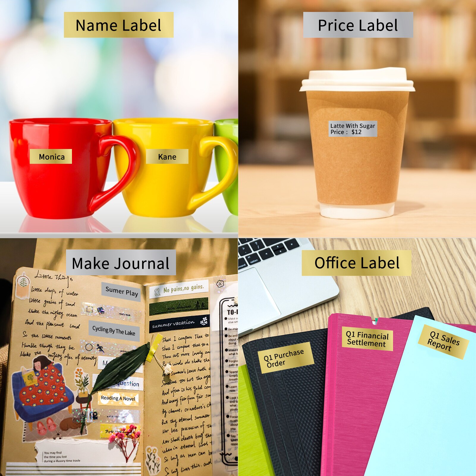 1 Roll Zelfklevend Etiket Sticker Thermische Printer Papier Plakband Naam Prijs Barcode Opslag Label Papier Voor T7 Label