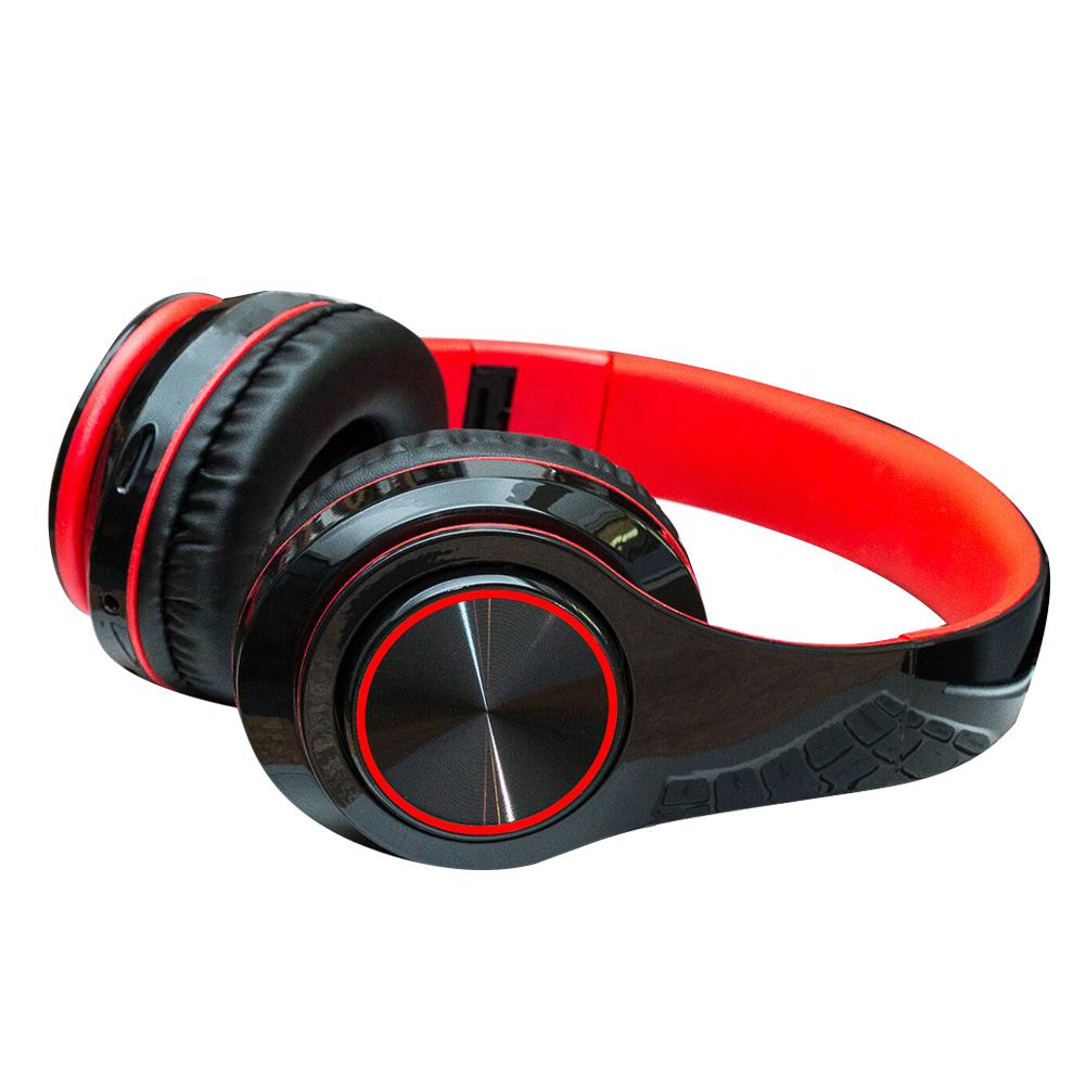 Bluetooth V 5,0 Drahtlose Leuchtenden Kopfhörer Super Bass Headset mit Mikrofon Über-Ohr Stereo Ohrhörer