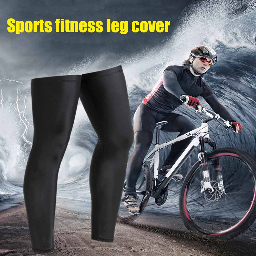 Men Women Compression Cycling Leg Warmers Sport Safety Running Legging Basketball Tight Sportswear MC889