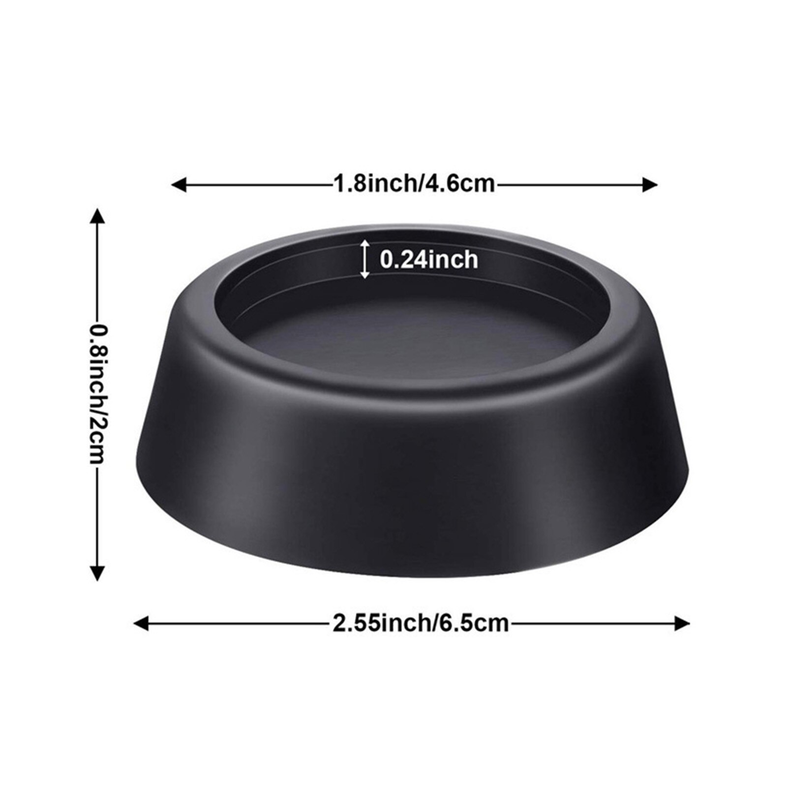 4Pcs Wasmachine Anti-Vibratie Mute Bescherming Mat Duurzaam Anti-Slip Voet Woondecoratie Accessoires Декор дома