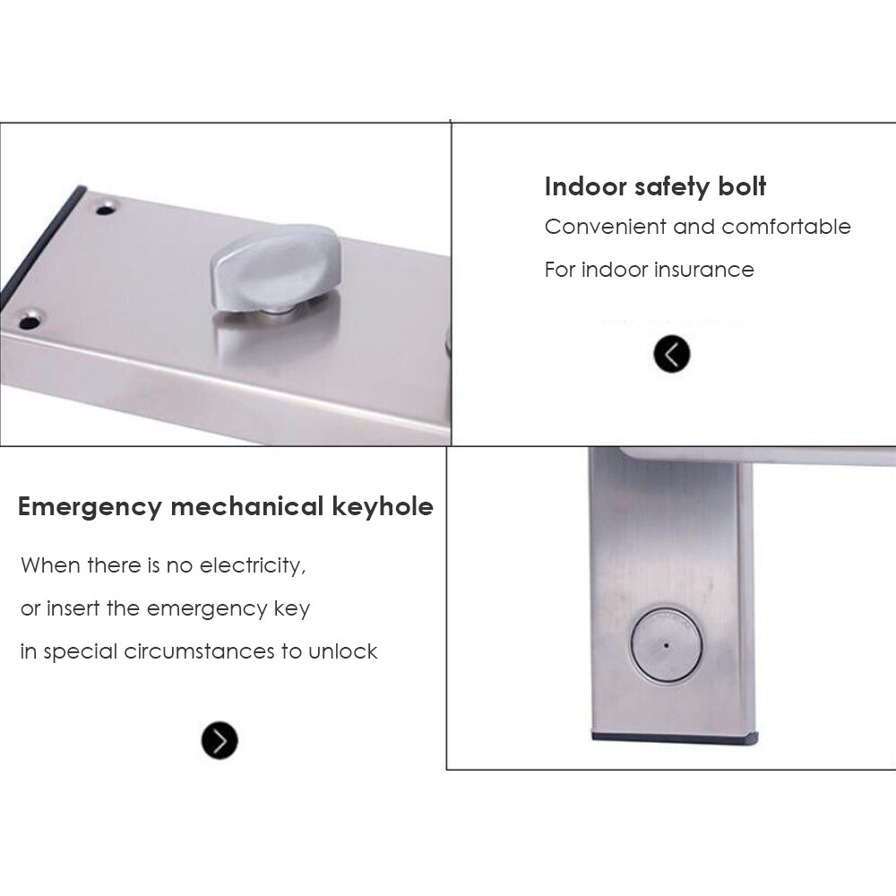 Hotel door access system digital Electric intelligent Electronic hotel key card door lock