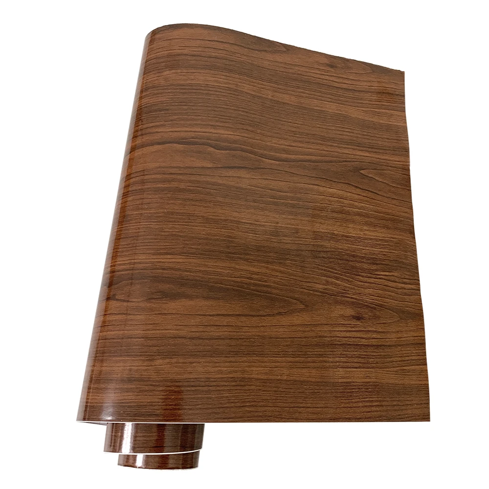 Auton puun syykuvioinen vinyylikalvo pvc-tarrat tarrat kääri itseliimautuva vedenpitävä kalvo auton paneelin konsolin moottorin tee-se-itse-tyylikoristeeseen: Xxl / Oranssi