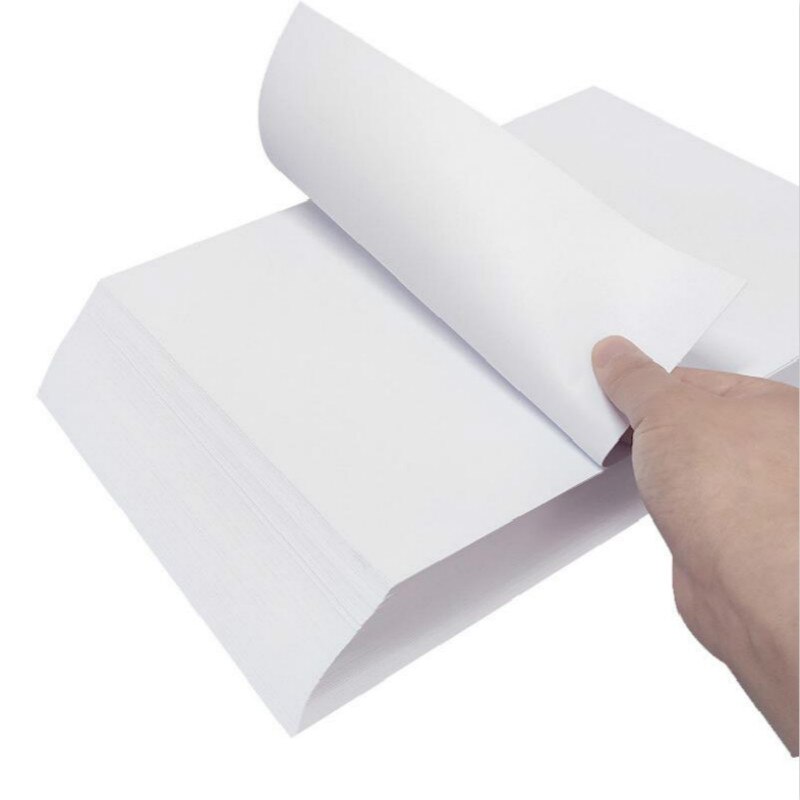 100 st/ förpackning 70g kopiatorpapper  a4 enstaka kontorsmaterialpåse spade 80g vitt papper fcl utskrivbart klistermärke kopieringspapper