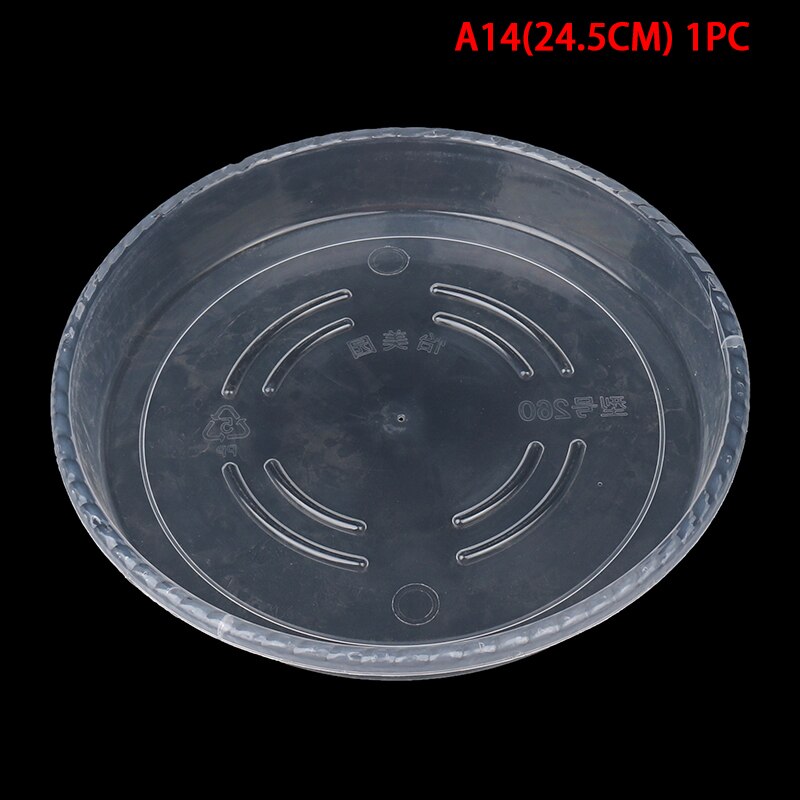 Plastique épaissir rond plante Pot socle soucoupe Pot de fleurs plateau pour jardin cuisine balcon: A14