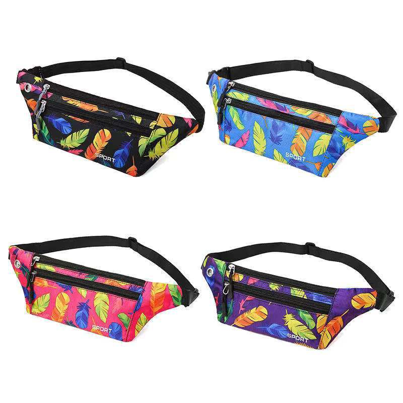 Shyaa fanny pack female new sports man waterproof chest bag unisex waist bag ladies waist packs camouflage belly belt bags