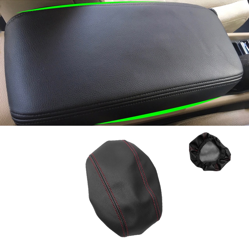 Midtarmlene skinndeksel til honda borgerlig 8th gen sedan 2006 2007 midtkontroll armlen boks deksel listverk