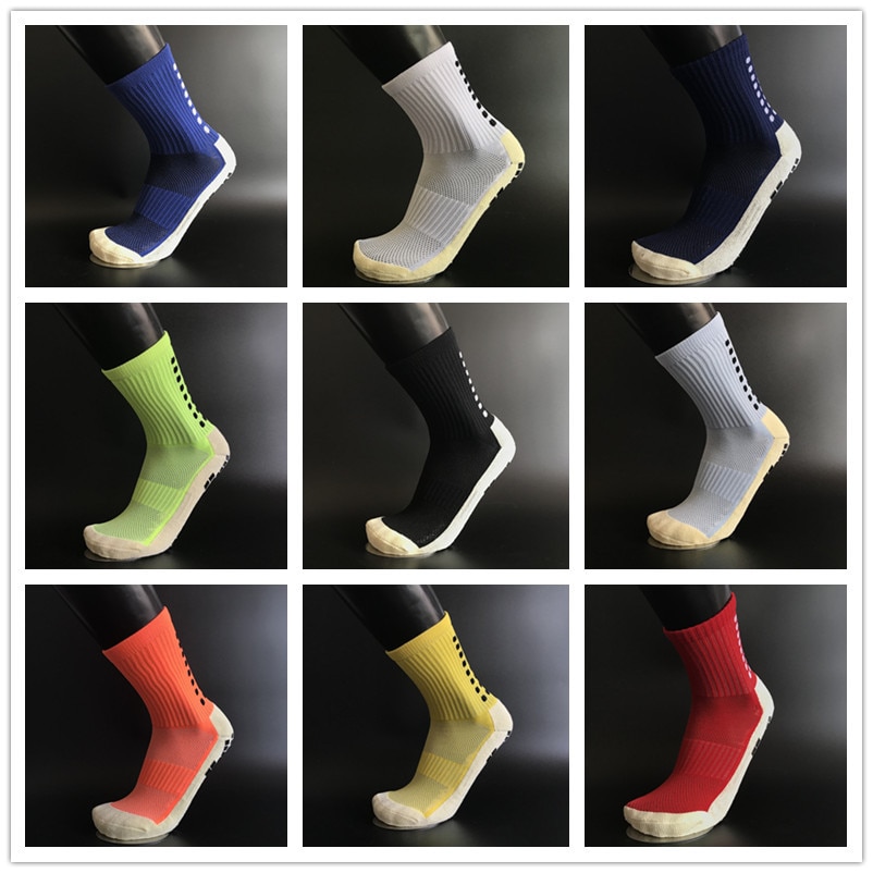 Antislip ademende heren zomer hardloopsokken van katoen en rubber voetbalsokken trusox heren dames fietssokken