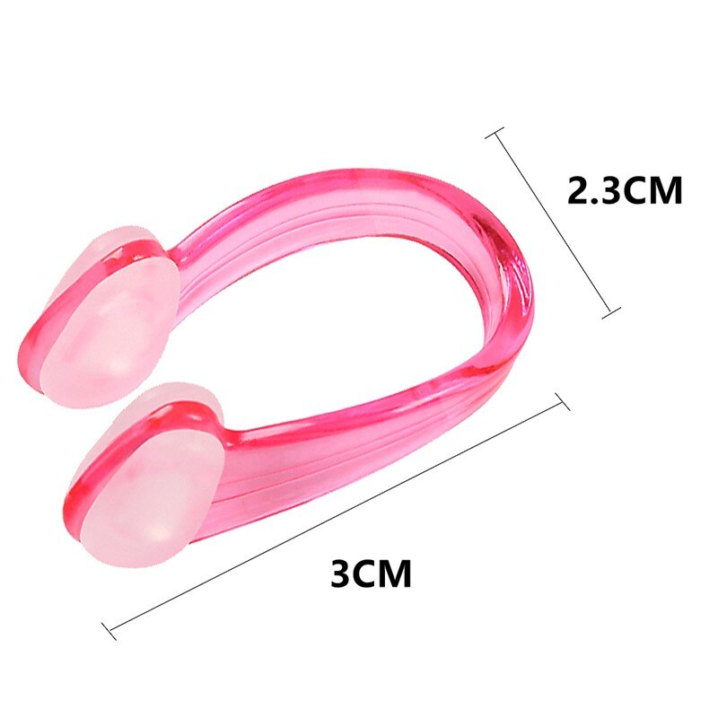 Soft Nose Clip Unisex Silicone Swimming Nose Clips Waterproof Nose Clip for Children Adult Water Sports Accessories