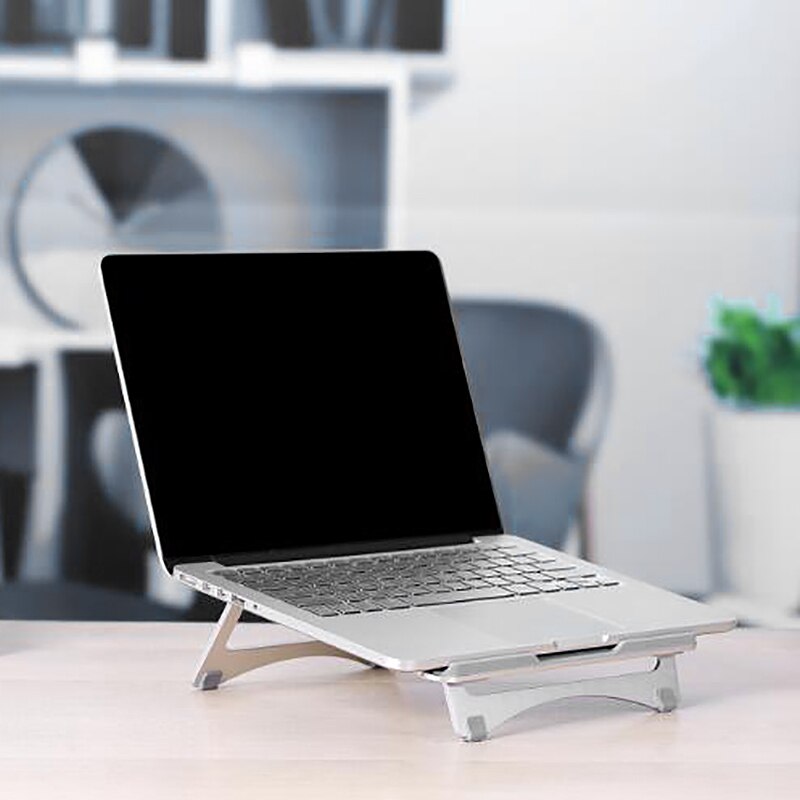 Monitor Stand with a Ventilated Metal Platform Laptop Stand Height Adjustable Portable Ergonomic Laptop Stand