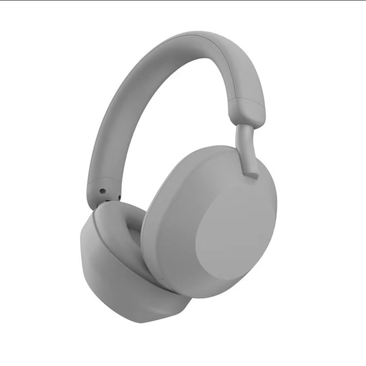 WH-1000XM5 Op het hoofd gemonteerde Bluetooth-oortelefoon met draadloze oproepoortelefoon met volledig oor: WHITE