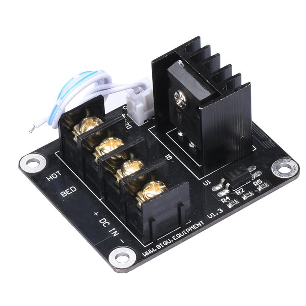 Inc 2pin 3D Bed Printer Power Module / Focus MOSFET Expansion Module Lead with Cable for Anet A8 A6 A2 Ramps 1.4 ONLENY