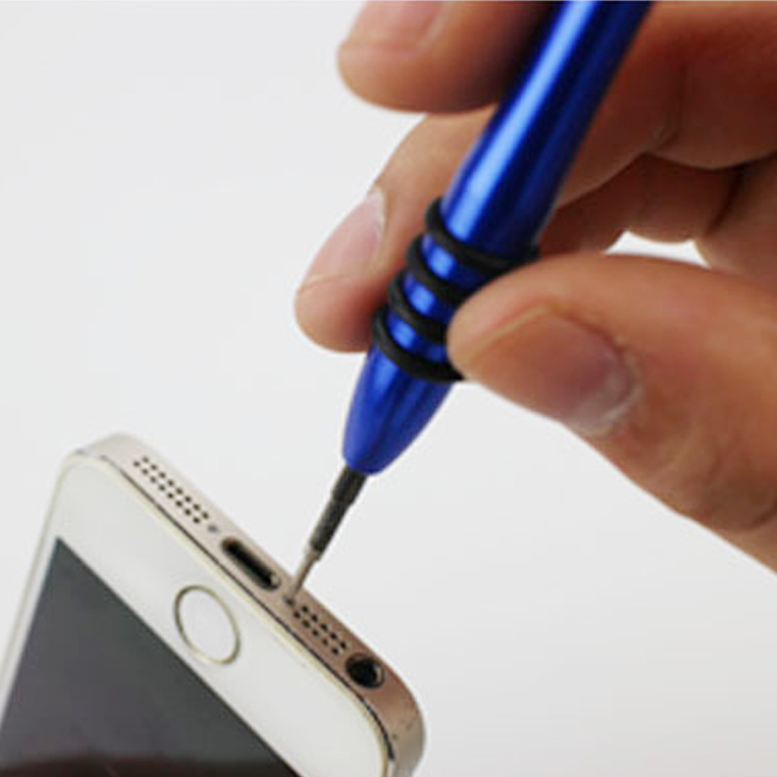 Precieze schroevendraaier demontagegereedschap voor iphone telefoon reparatiegereedschap woord 2.0/ kruis 2.0/ kruis 1.5/ vijfhoekig 0.8/ 0.6 y antislip