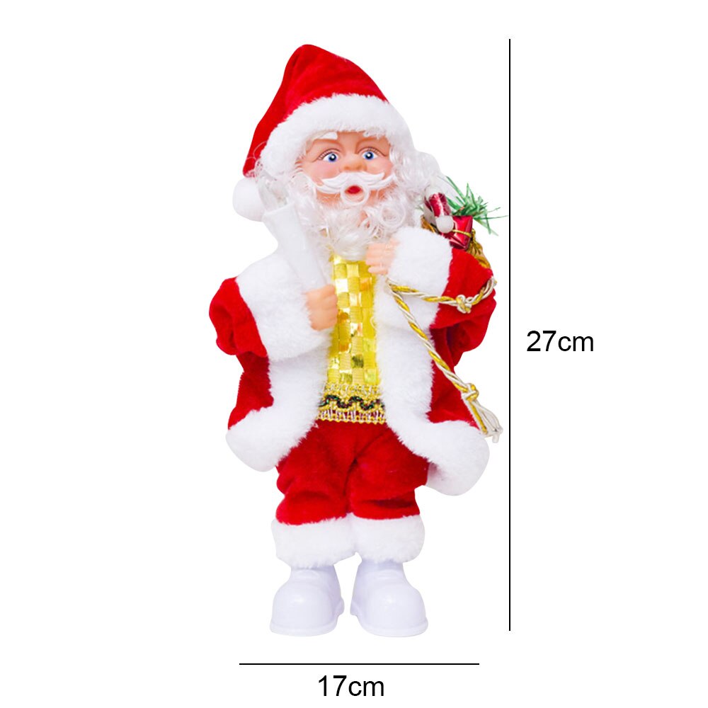 Noël chantant danse éclairage musique poupée jouets pour enfants de noël bébé jouer salle de sport ramper tapis