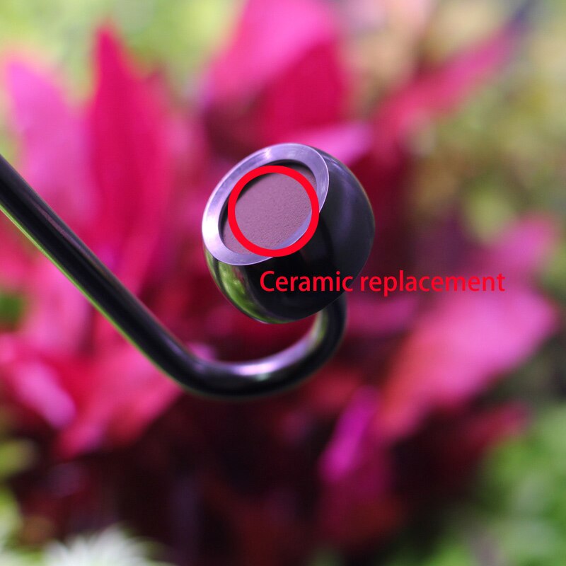 Chihiros – diffuseur de CO2 pour Aquarium, Clip en acier inoxydable, petite bulle de carbone en céramique, remplacement de plante réservoir de poisson: 2pcs Ceramic30-35CM