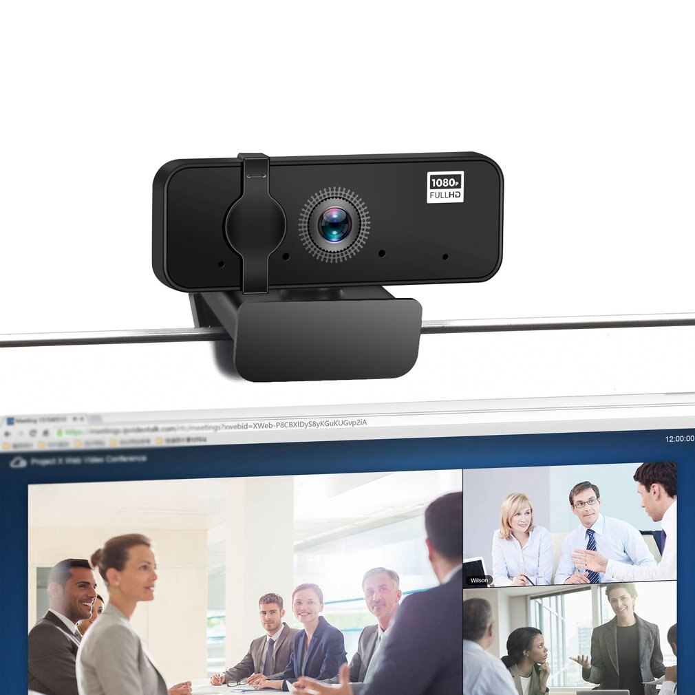 1080P Business Webcam Built-in Microphone And Cove... – Grandado