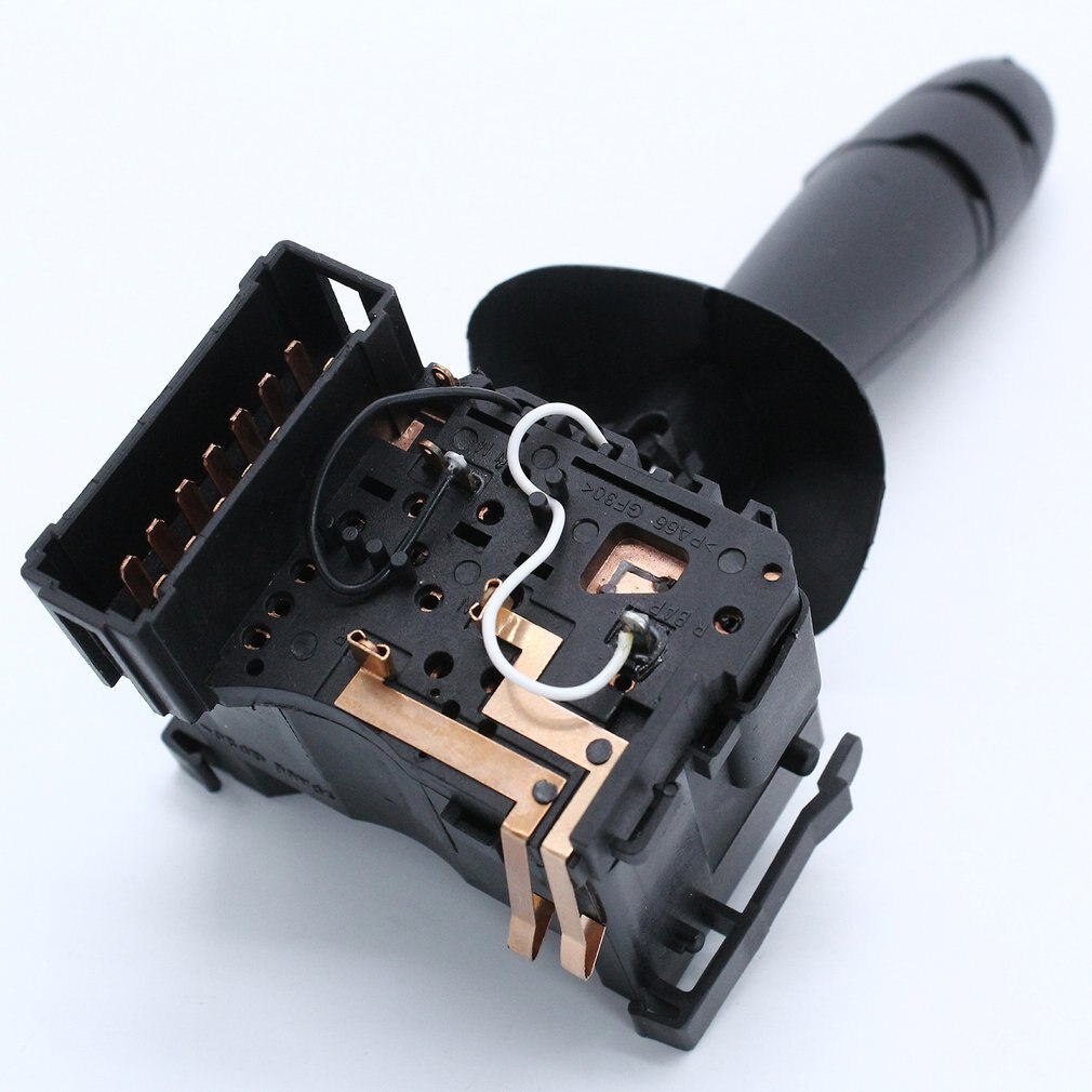 Car Turn Signal Headlight Indicator Light Switch Steering Column Switch Black Fit For 7701048912 93160239