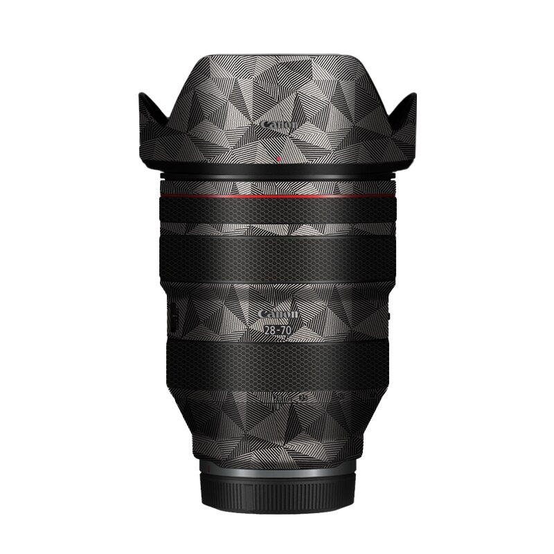 RF28-70F2 Premium Decal Skin for Canon RF28-70mm F2 L USM Lens Protector Anti-scratch Cover Film Wrap Sticker: Nordic Titanium