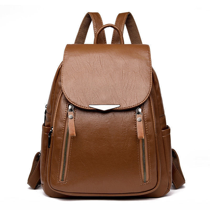 Travel Backpack Luxury Women Soft PU Leather Women Backpack School Backpack Women Backpack