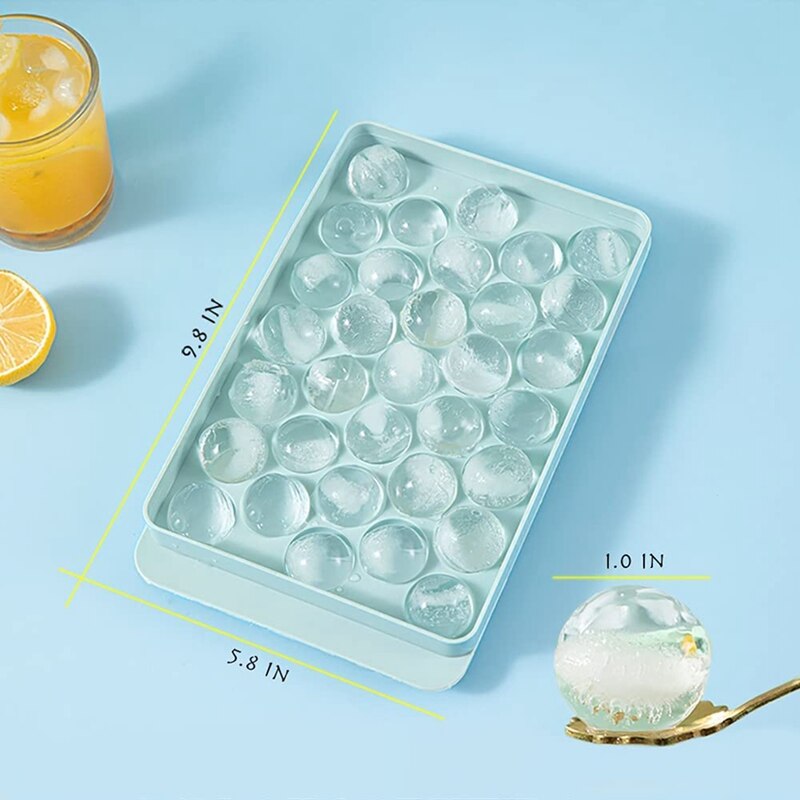 Ronde Ice-Cube Trays, Ice-Cube Maker Mold Voor Vriezer, cirkel Ice-Cube Tray Maken Bol Ijs Chilling Cocktail