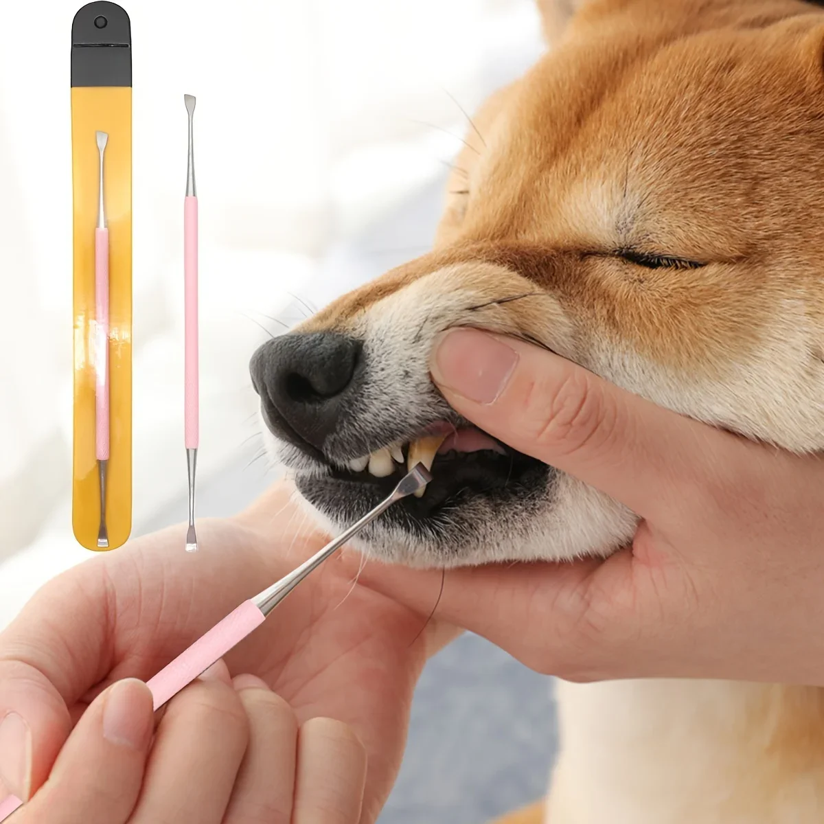 1Pc-Hond Tandenborstel Voor Tanden Schoonmaken, Ultra Zachte Tandenborstel Voor 360 Graden Orale Reiniging, Kat Gezichtsreiniging, Kat