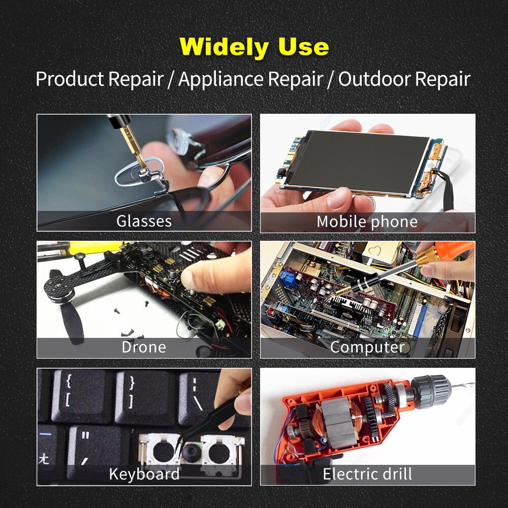 27 in 1 Smartphone Repair Tools Set Precision Screwdriver Set For iPhone iPad Smartphone Cell Phone Repair Tool Kit