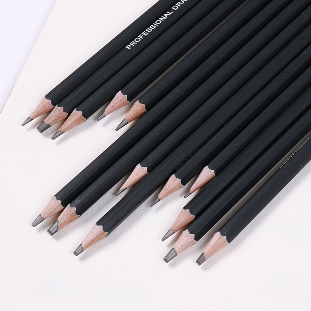 14pcs Wooden Drawing Pencil Set Art Supplies Sketc – Grandado