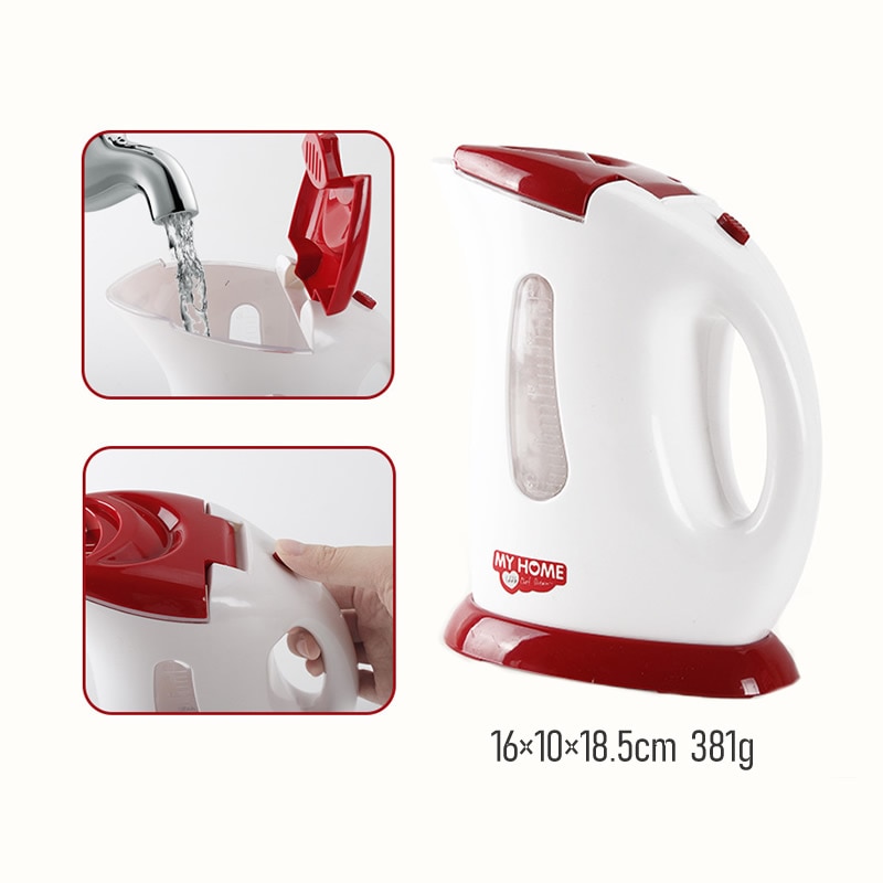 Kitchen Pretend Play Toys Simulation Household Appliances For Children Vacuum Cleaner Mixer Rice Cooker Kids Educational Toys: Type 8