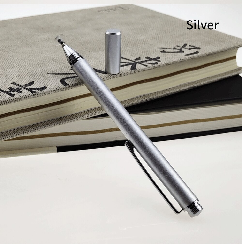 PINZHENG Stylus Touch Pen For Android Drawing Tablet Mobile Phone iPhone Smartphone iPad Touch Screen Universal Capacitive Pen: Silver