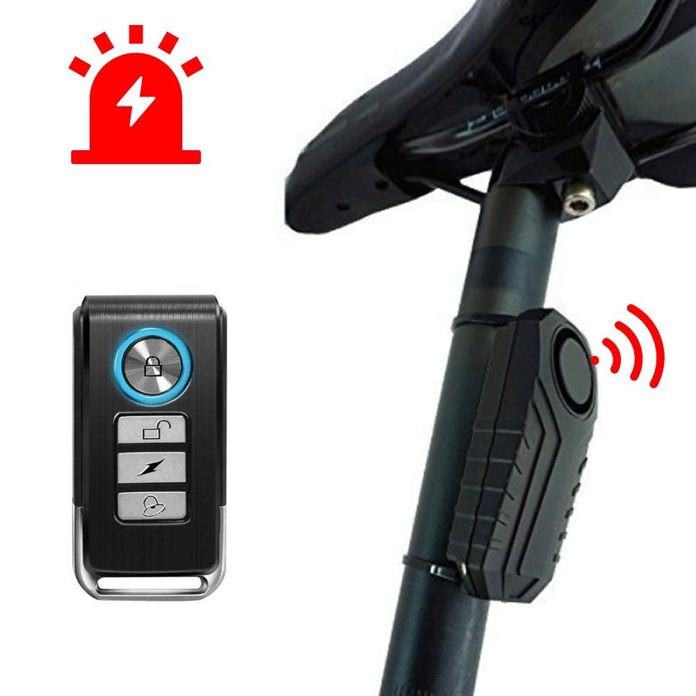 Fjernbetjening elektrisk cykel sikkerhed anti-tyveri vibrationssensor advarsel alarm