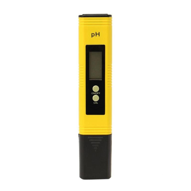 PH TESTER Accuracy Digital PH Meter Tester for Water Food Aquarium Pool Hydroponics Pocket Size PH Tester Large LCD Display