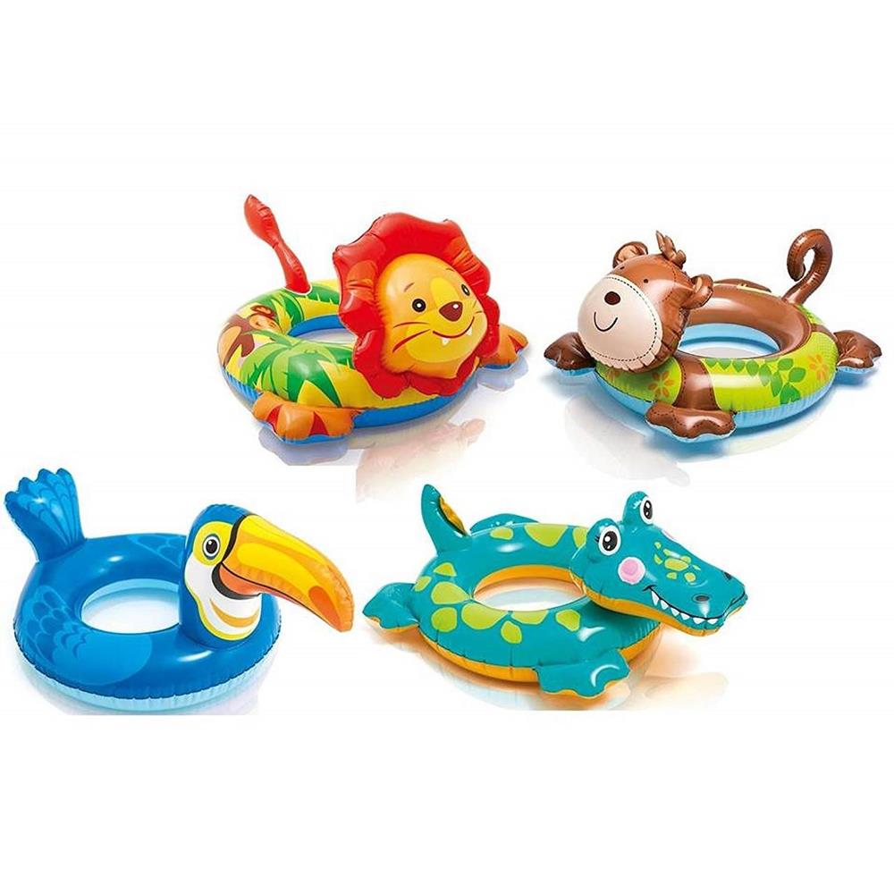 Intex 58221 floating animals, various models, 89x56cm (Pelican), 71x56cm (rest), color/assorted model (58221NP)