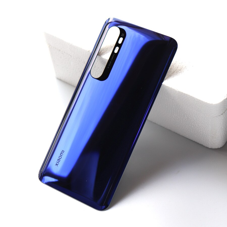 Back Cover For Xiaomi Mi Note 10 Lite Battery Cover Back Glass Door Rear Housing Door Case For Xiaomi Note10 Lite Replacement