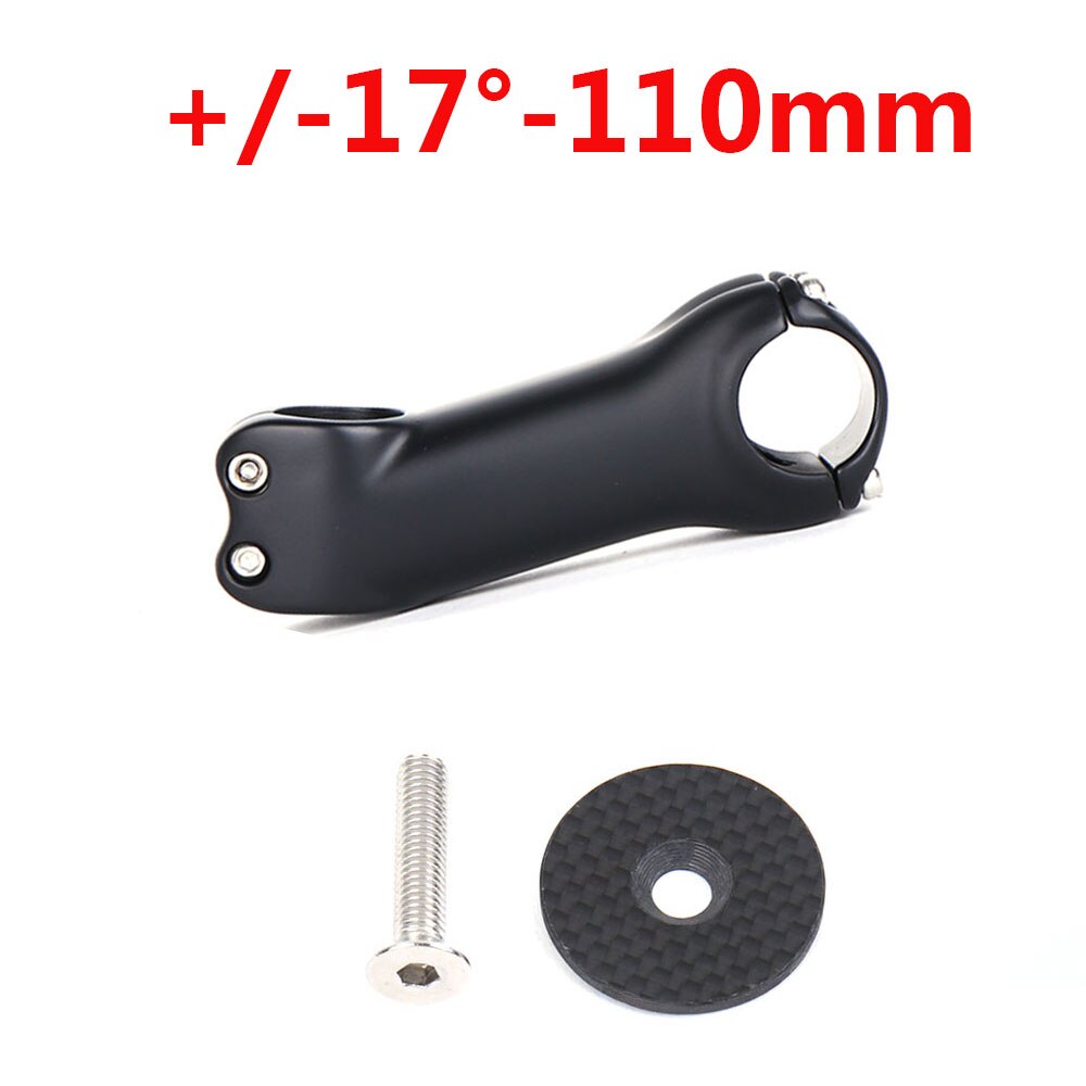 ELITA ONE Mountain Bike Carbon Fibre Stem Road/MTB Bicycle UD Carbon Stems 6/17 Degree31.8mm* 70-130mm: 17 Degree 110mm-2310