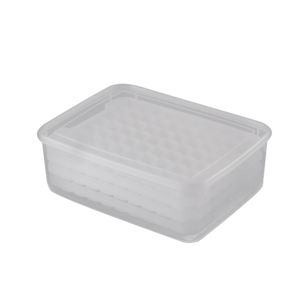 1/2/4-Layer Kitchen Bar Ice Cube Maker Tray Holder Mold Container Box with Lid Food Grade Safe Ice Cube Mold freezing food trays: Four Layer