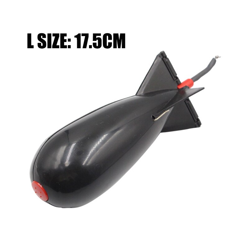 PRO BEROS – roquette de pêche, mangeoires de matériel, chargeur de fusée à granulés, support d&#39;appât, fabricant de matériel, accessoires d&#39;outils de plein air: Black L
