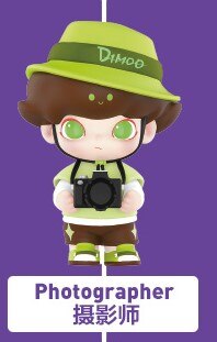 POPMART DIMOO Social University series blind boxes: photographer