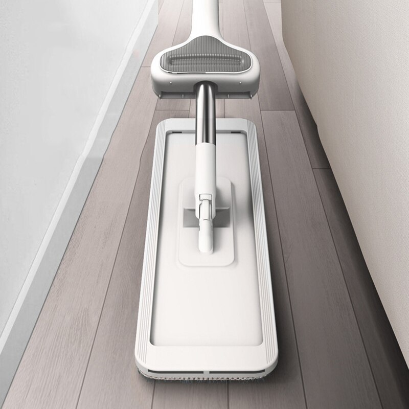 Fregona Mmagic para lavar el suelo, fregona limpiadora, limpieza plana, cubo, limpieza del suelo de la casa, fácil limpieza del hogar 360 ° rotación con